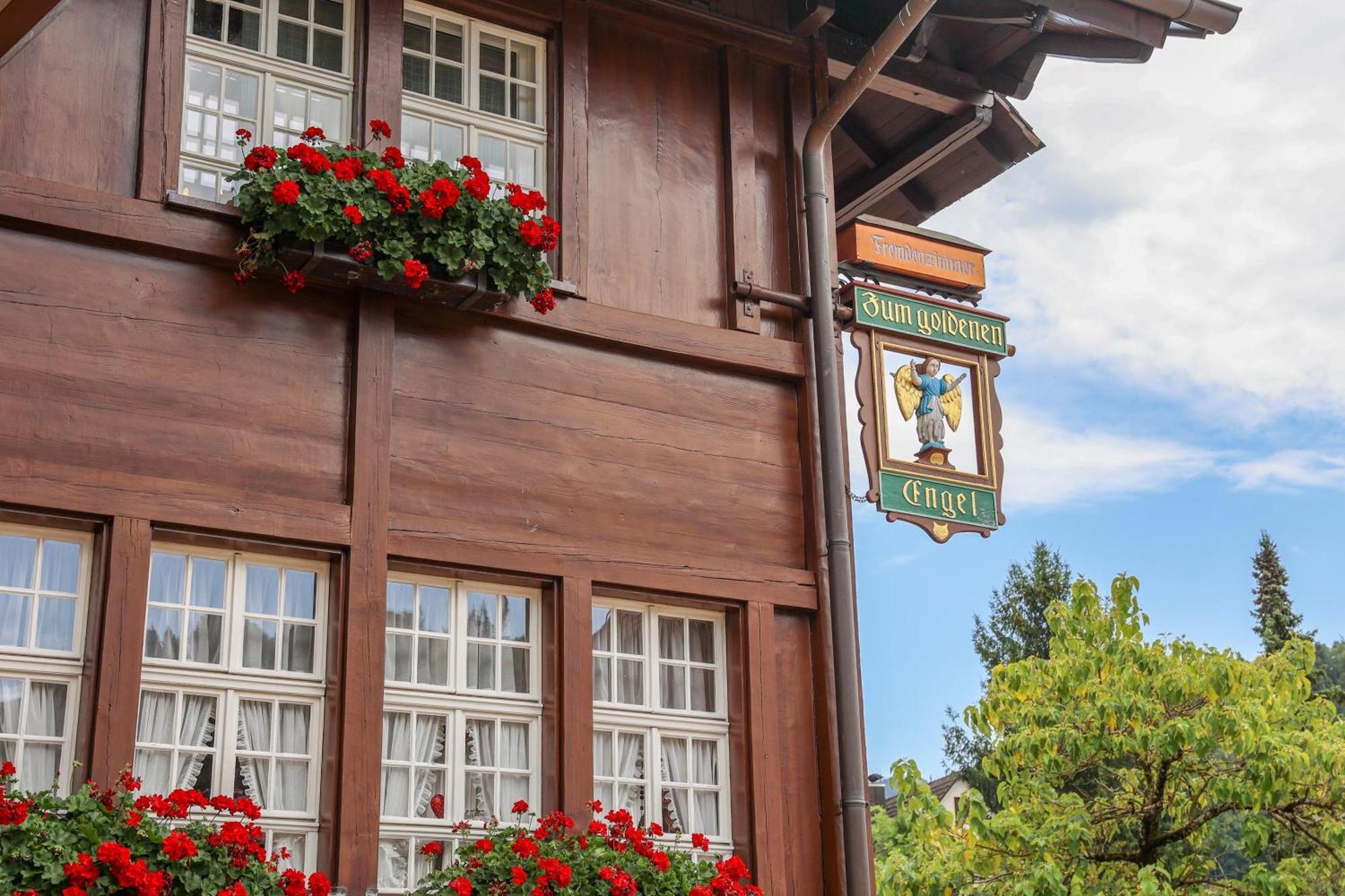 Hotel-Gasthaus Goldener Engel グロッタータール エクステリア 写真