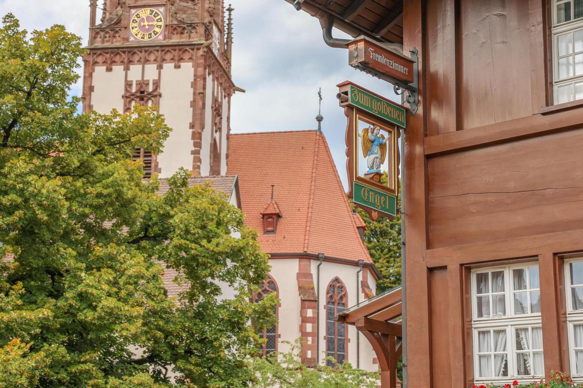 Hotel-Gasthaus Goldener Engel グロッタータール エクステリア 写真